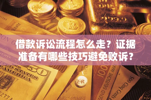 济南借款诉讼流程怎么走？证据准备有哪些技巧避免败诉？