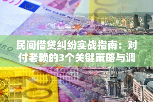 济南民间借贷纠纷实战指南：对付老赖的3个关键策略与调解盲区解析