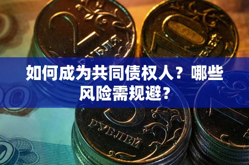 济南如何成为共同债权人？哪些风险需规避？