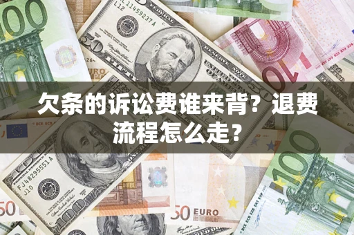 济南欠条的诉讼费谁来背？退费流程怎么走？
