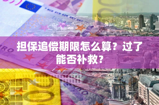 济南担保追偿期限怎么算？过了能否补救？